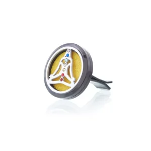 Dyfuzor aromaterapeutyczny do auta — Czakry Yogi 30 mm