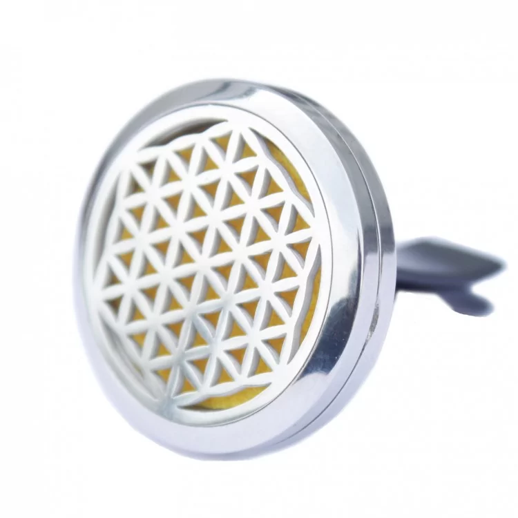 Dyfuzor aromaterapeutyczny do auta — Kwiat życia 30 mm